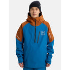 Burton Men's [ak] Velocity GORE-TEX Anorak-Blue Teal/Chestnut Brown-Killington Sports