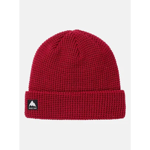 Burton Recycled Waffle Beanie-Deep Red-Killington Sports