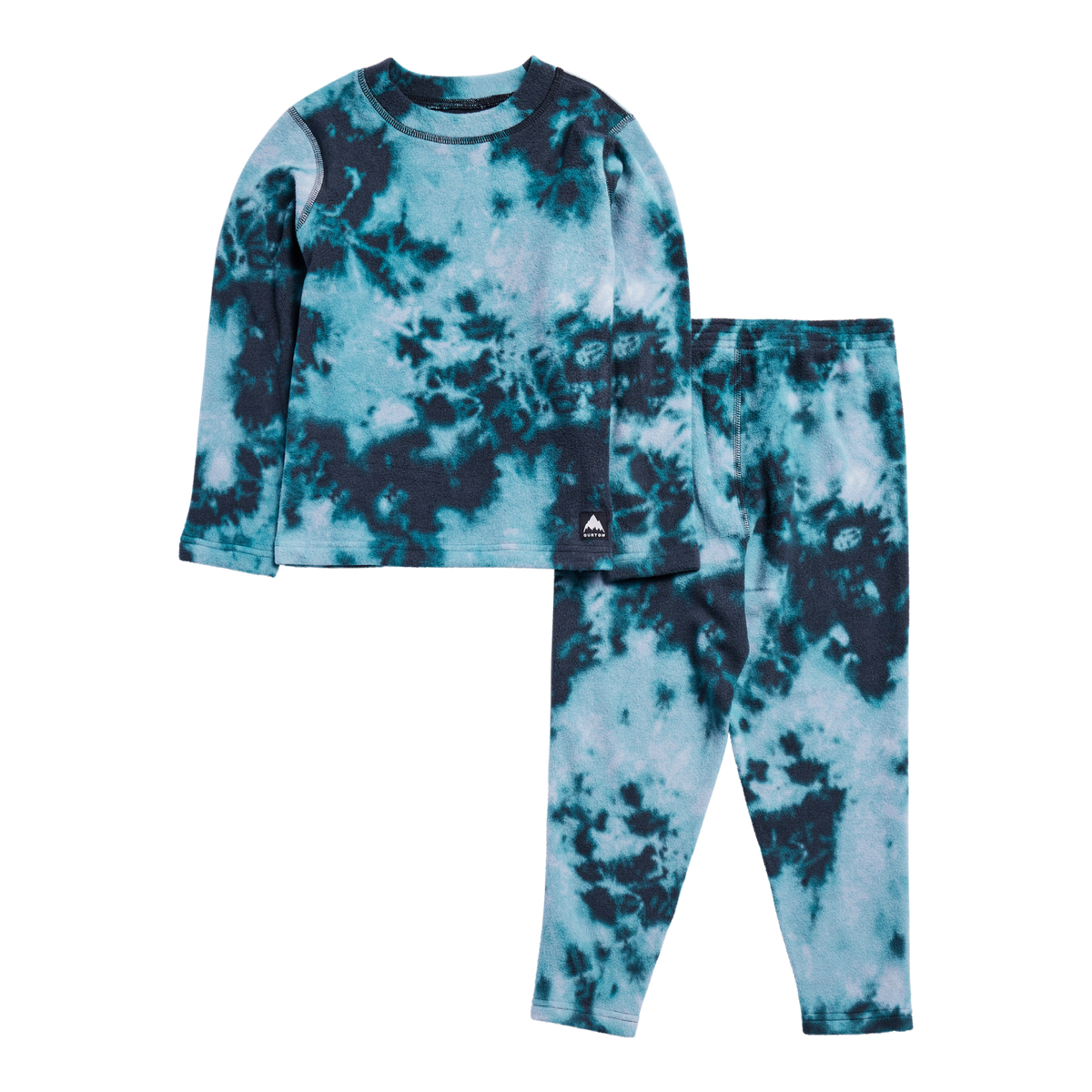 Burton Toddlers' Fleece Base Layer Set-Crumple Dye-Killington Sports