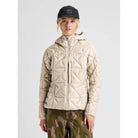 Burton Women's Baker Down Hooded Jacket-Chinchilla Gray-Killington Sports