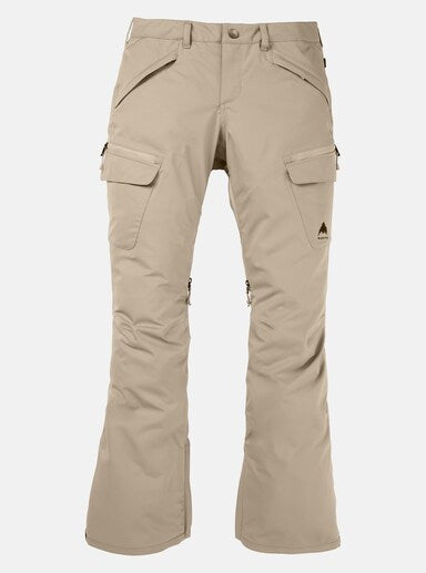 Burton Women's Gloria 2L Stretch Insulated Pants-Summit Taupe-Killington Sports