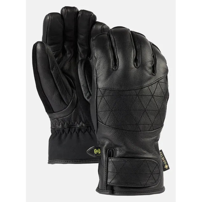 Burton Women's Gondy GORE-TEX Leather Gloves-True Black-Killington Sports