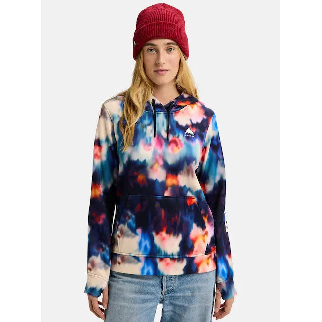 Burton Women's Oak Pullover Hoodie-Floral Blur-Killington Sports