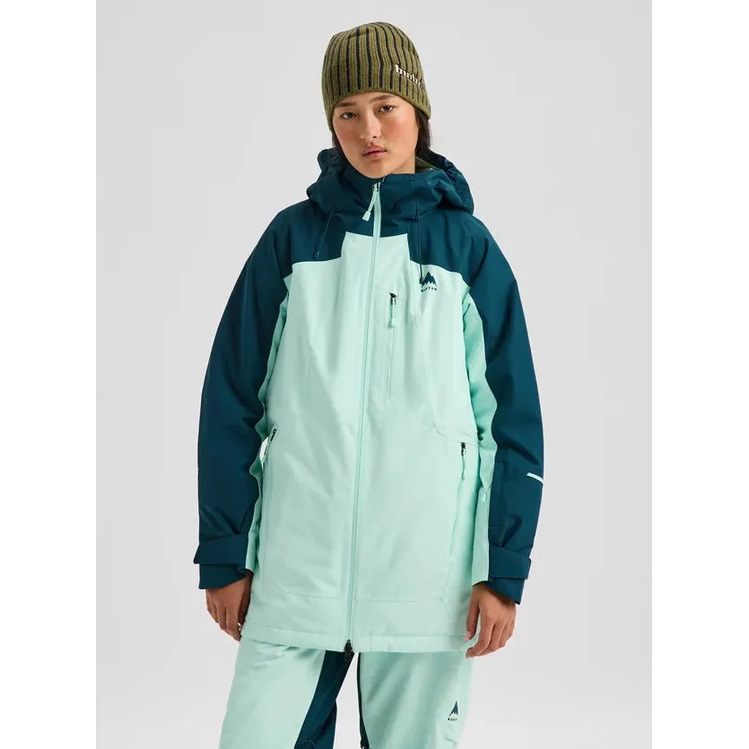 Burton Women's Reserve 2L Insulated Jacket-Atlantic Teal/Spring Frost-Killington Sports