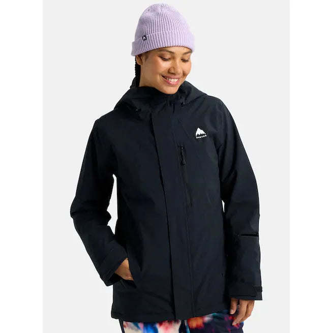 Burton Women's Reserve 2L Insulated Stretch Jacket-True Black-Killington Sports