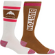 Burton Women's Weekend Midweight Socks (2 Pack)-Chestnut Brown-Killington Sports