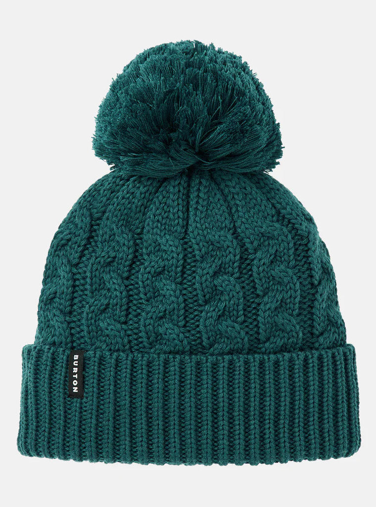 Burton Women's Zippy Fleece-Lined Beanie-Deep Emerald-Killington Sports