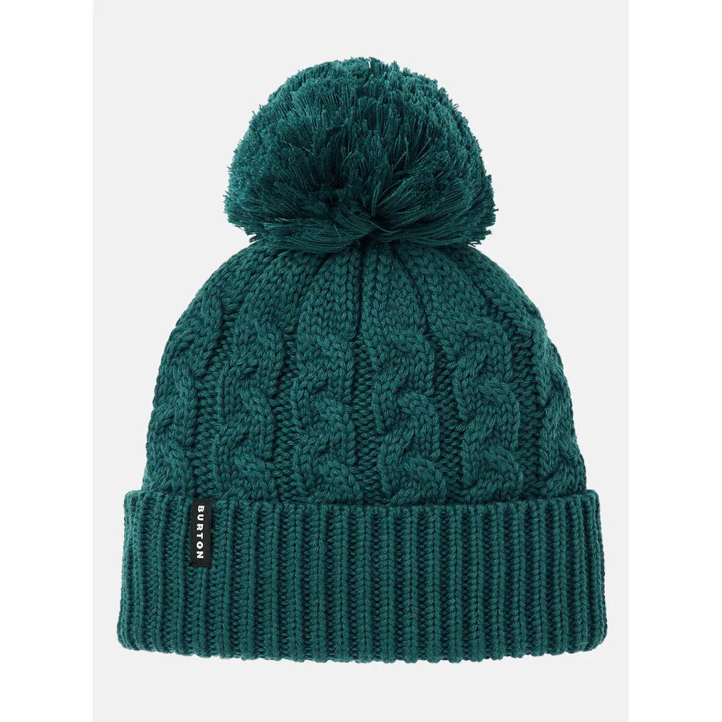 Burton Women's Zippy Fleece-Lined Beanie-Deep Emerald-Killington Sports