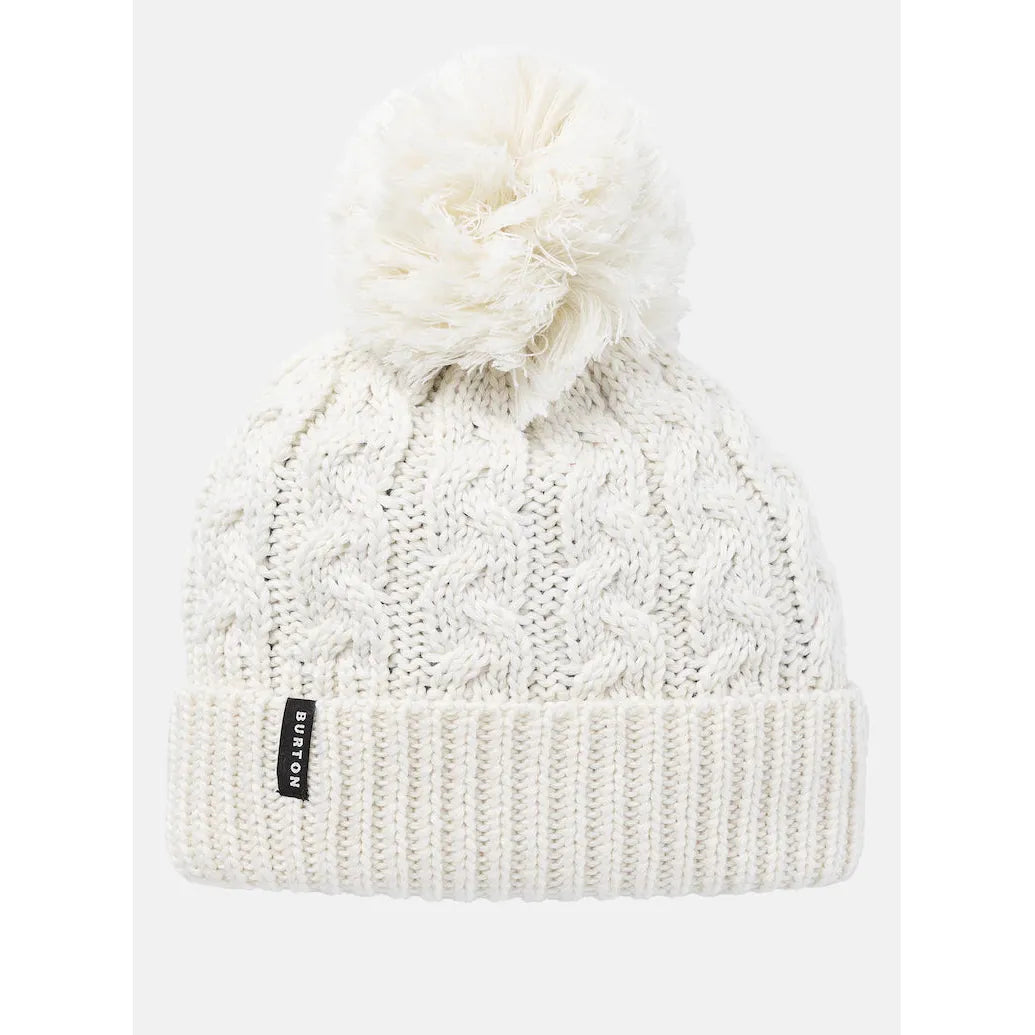 Burton Women's Zippy Fleece-Lined Beanie-Stout White-Killington Sports