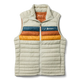 Cotopaxi Men's Fuego Down Vest-Mineral Stripes-Killington Sports