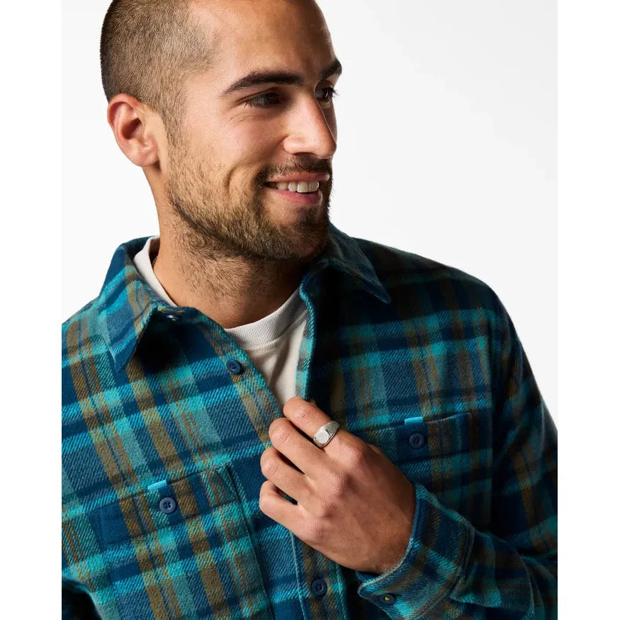 Cotopaxi Men's Mero Organic Flannel Shirt-Killington Sports