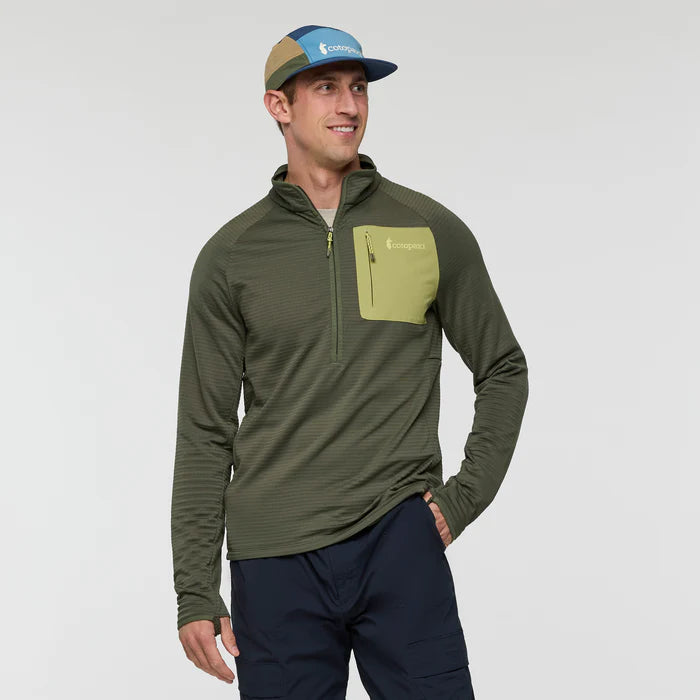 Cotopaxi Men's Otero Fleece Half-Zip Pullover-Fatigue-Killington Sports
