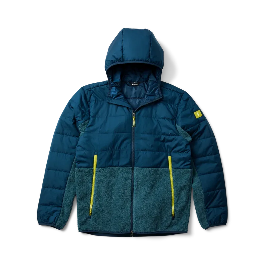 Cotopaxi Men's Trico Hybrid Hooded Jacket-Indigo and Ocean-Killington Sports