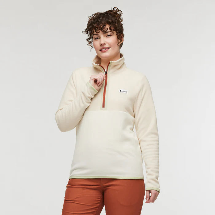Cotopaxi Women's Amado Fleece Pullover-Bone/Cream-Killington Sports
