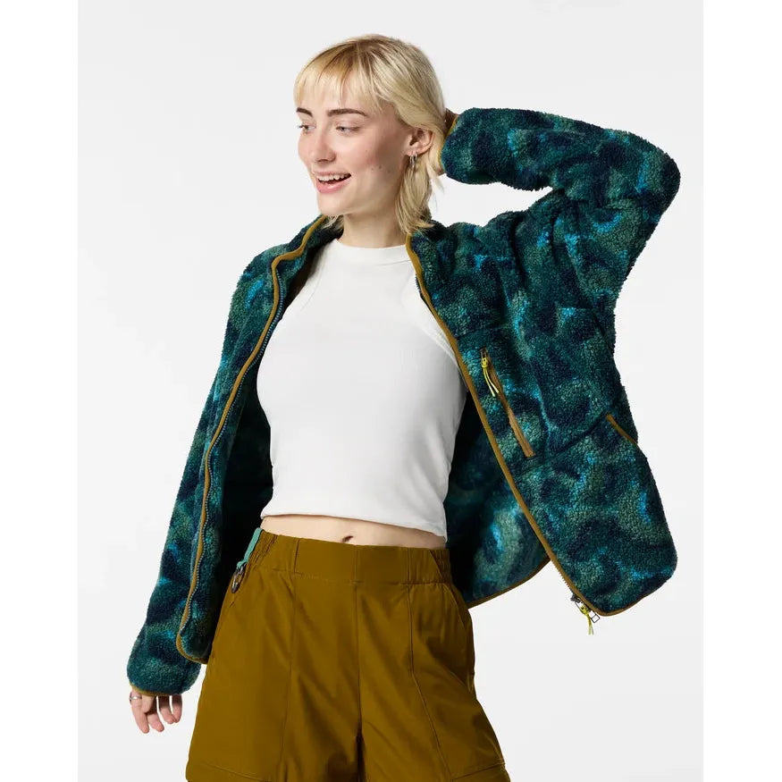 Cotopaxi Women's Amigazo Fleece Jacket-Brush Clouds Oasis-Killington Sports