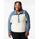 Cotopaxi Women's Encima Fleece Pullover-Slate and Chalk-Killington Sports
