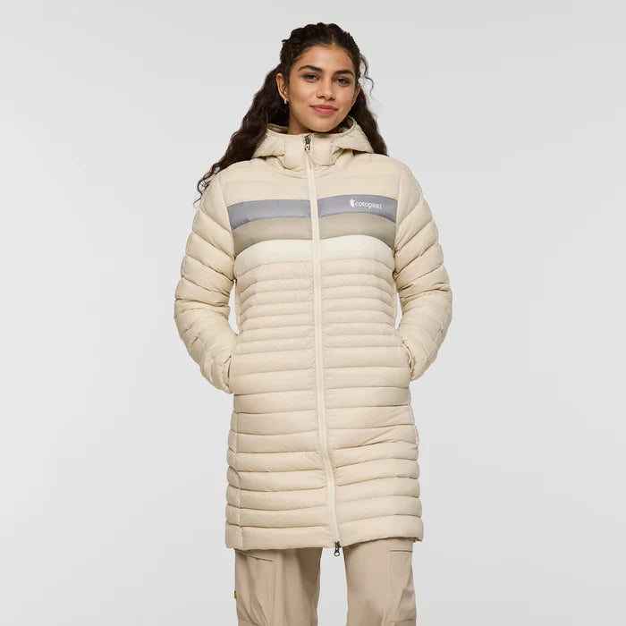 Cotopaxi Women's Fuego Down Parka-Cream Stripes-Killington Sports