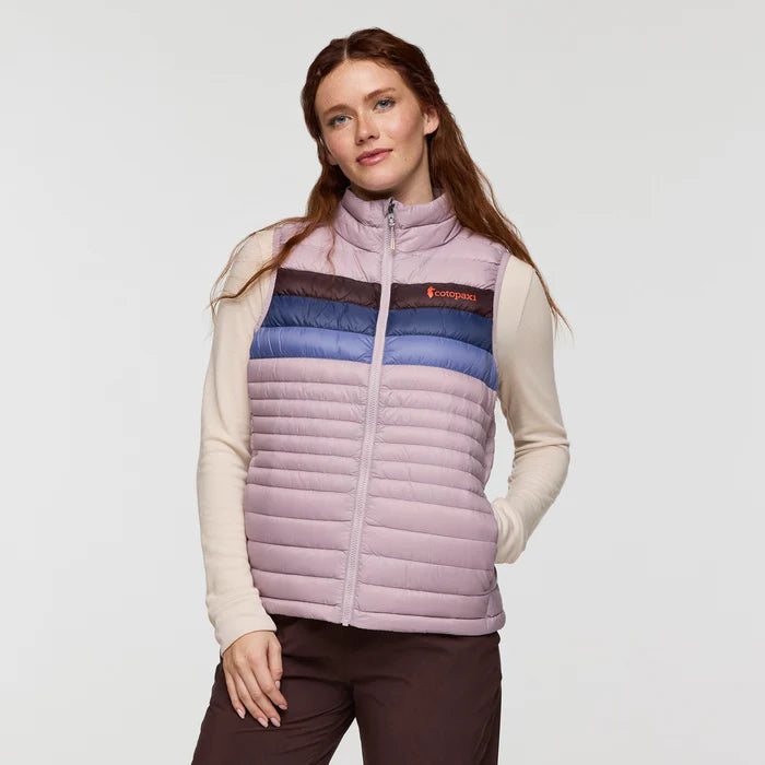 Cotopaxi Women's Fuego Down Vest-Quartz Stripes-Killington Sports