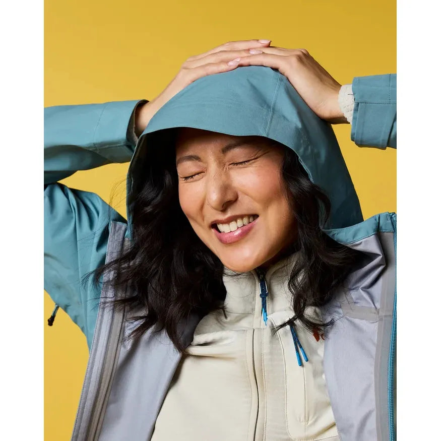 Cotopaxi Women's Impermeo 3L Hooded Shell Jacket-Killington Sports