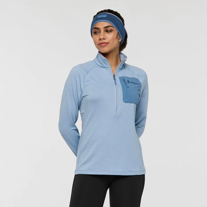 Cotopaxi Women's Otero Fleece Half-Zip Pullover-Iceberg-Killington Sports