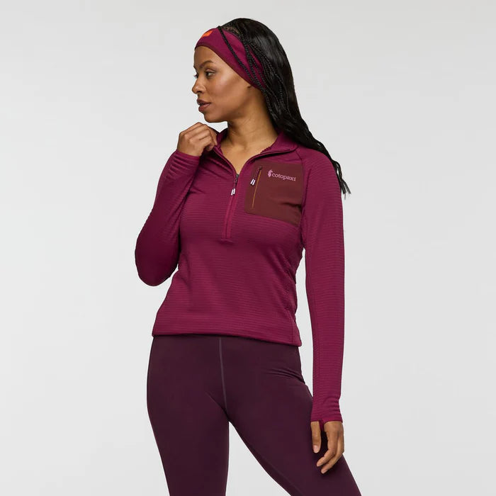 Cotopaxi Women's Otero Fleece Half-Zip Pullover-Jam-Killington Sports