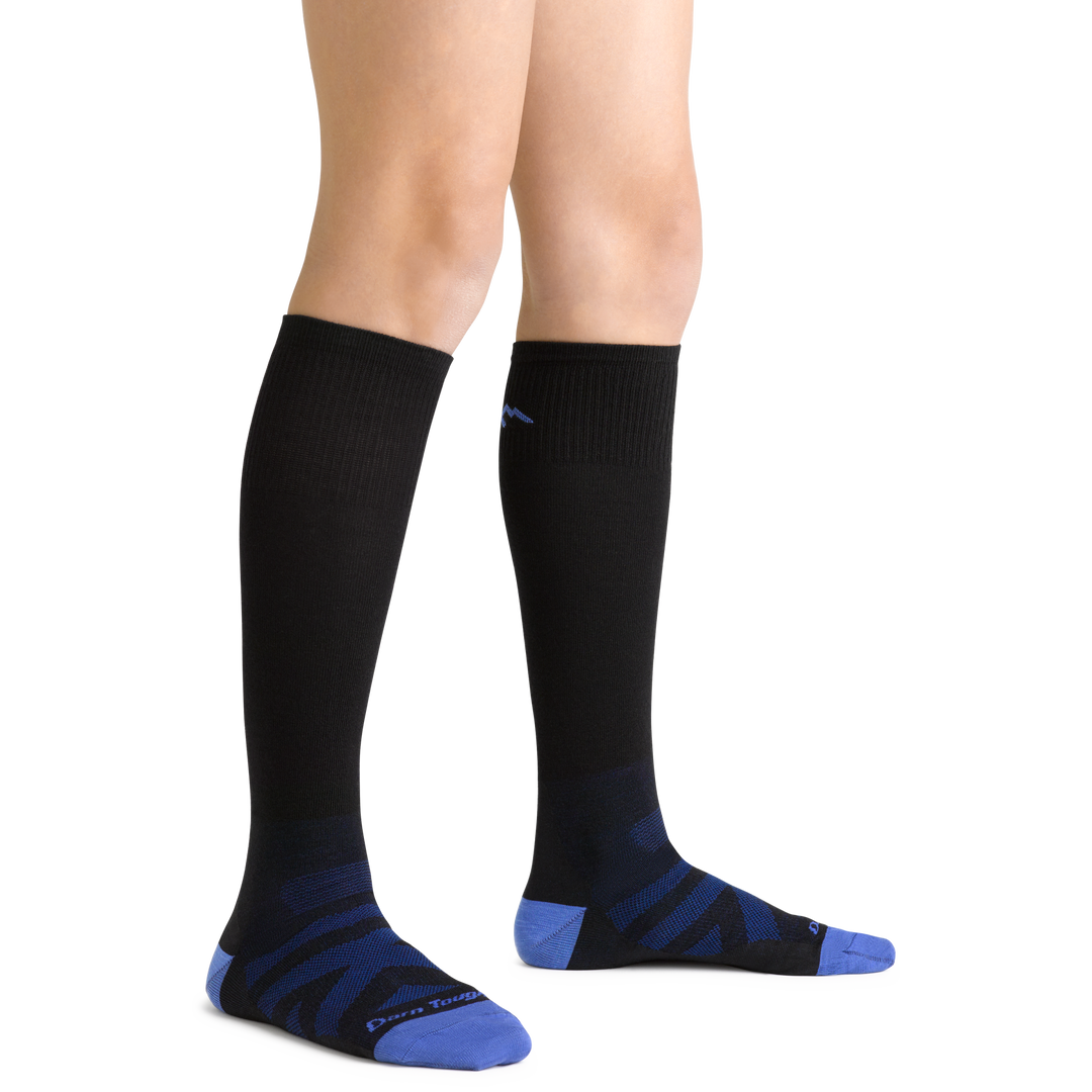 Darn Tough Kids RFL Jr. Over-the-Calf Ultra-Lightweight Ski & Snowboard Sock-3800-Killington Sports