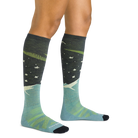 Darn Tough Women's Aurora Over-The-Calf Lightweight Ski & Snowboard Sock-8036-Killington Sports