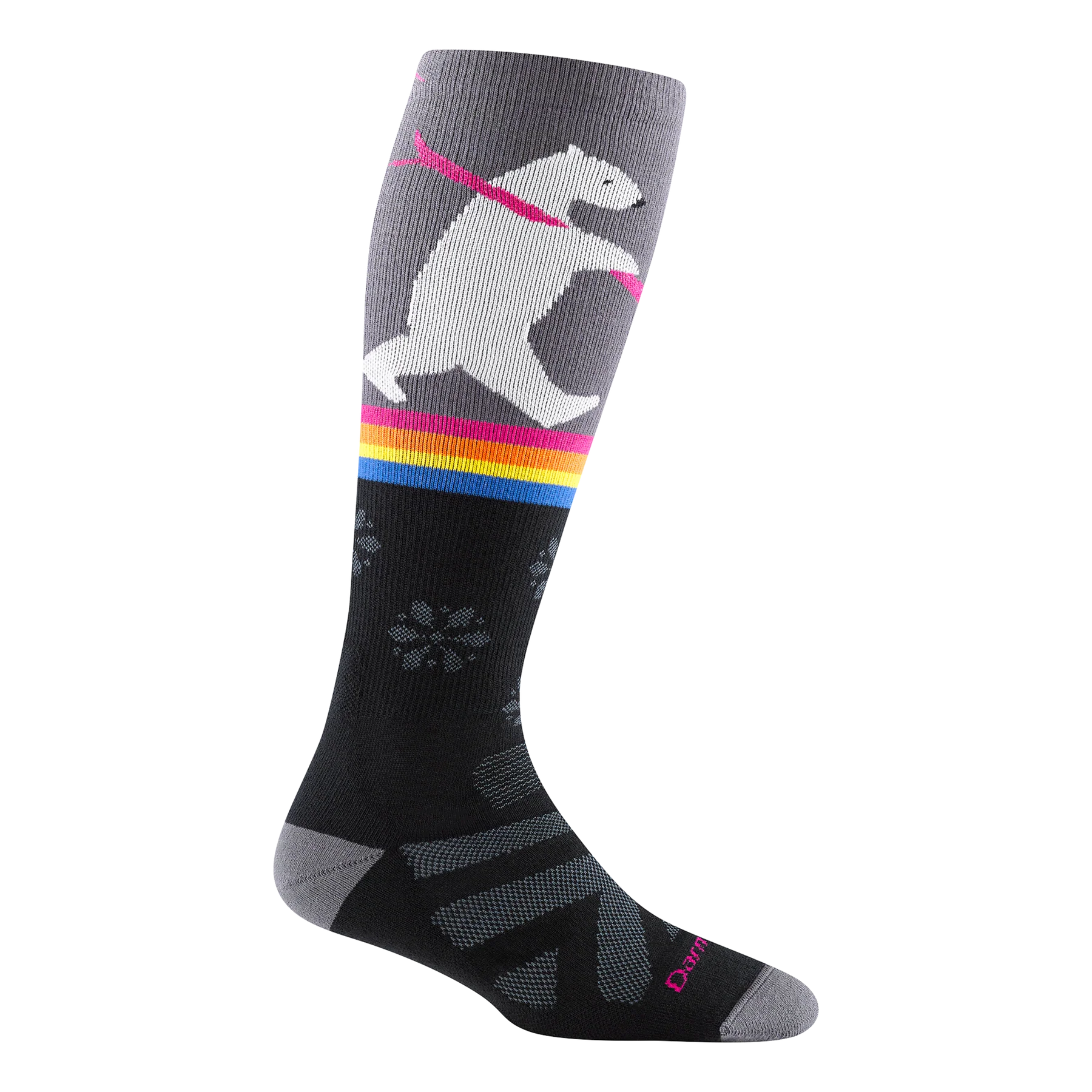 Darn Tough Women's Due North Over-the-Calf Midweight Ski & Snowboard Socks-Killington Sports