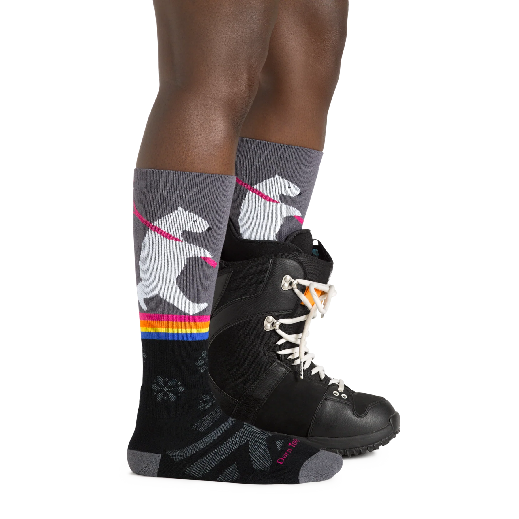 Darn Tough Women's Due North Over-the-Calf Midweight Ski & Snowboard Socks-Killington Sports