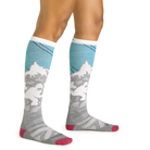 Darn Tough Women's Yeti Over-the-Calf Midweight Ski & Snowboard Sock-1827-Killington Sports