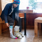Darn Tough Women's Yeti Over-the-Calf Midweight Ski & Snowboard Sock-1827-Killington Sports