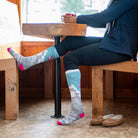 Darn Tough Women's Yeti Over-the-Calf Midweight Ski & Snowboard Sock-1827-Killington Sports