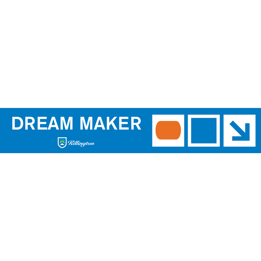 Dream Maker Terrain Park Trail Sign-Killington Logo-Killington Sports