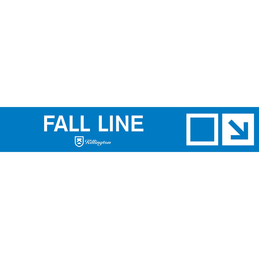 Fall Line Trail Sign-Killington Sports