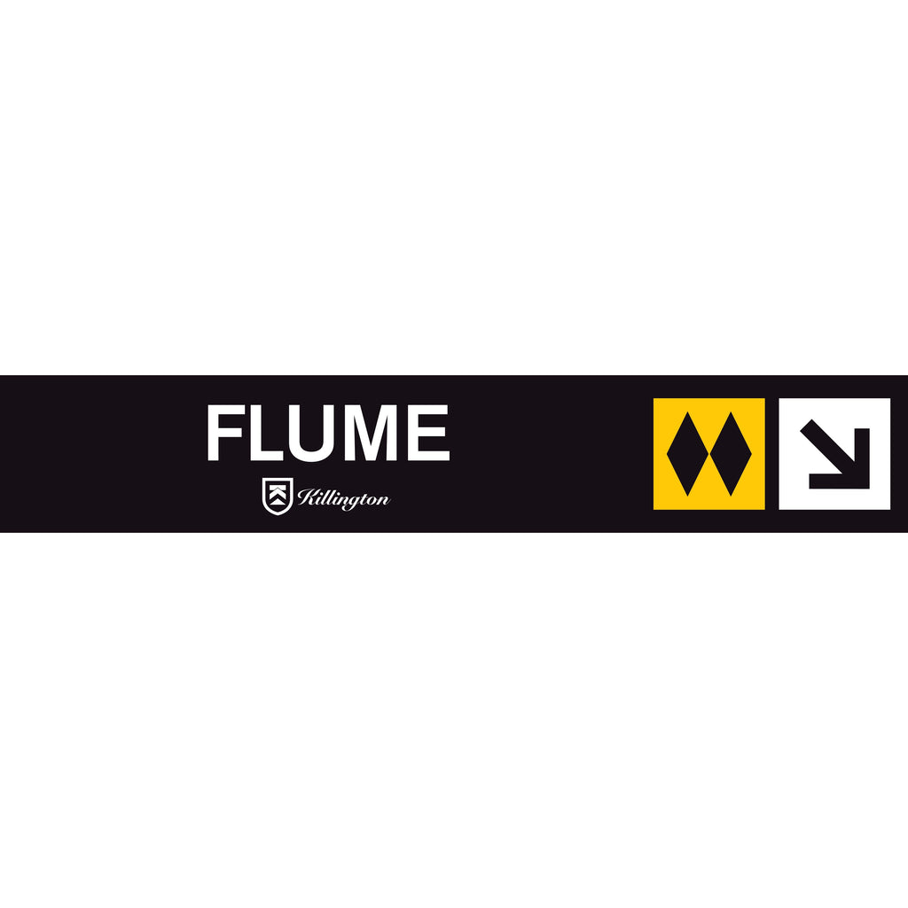 Flume Trail Sign-Killington Sports