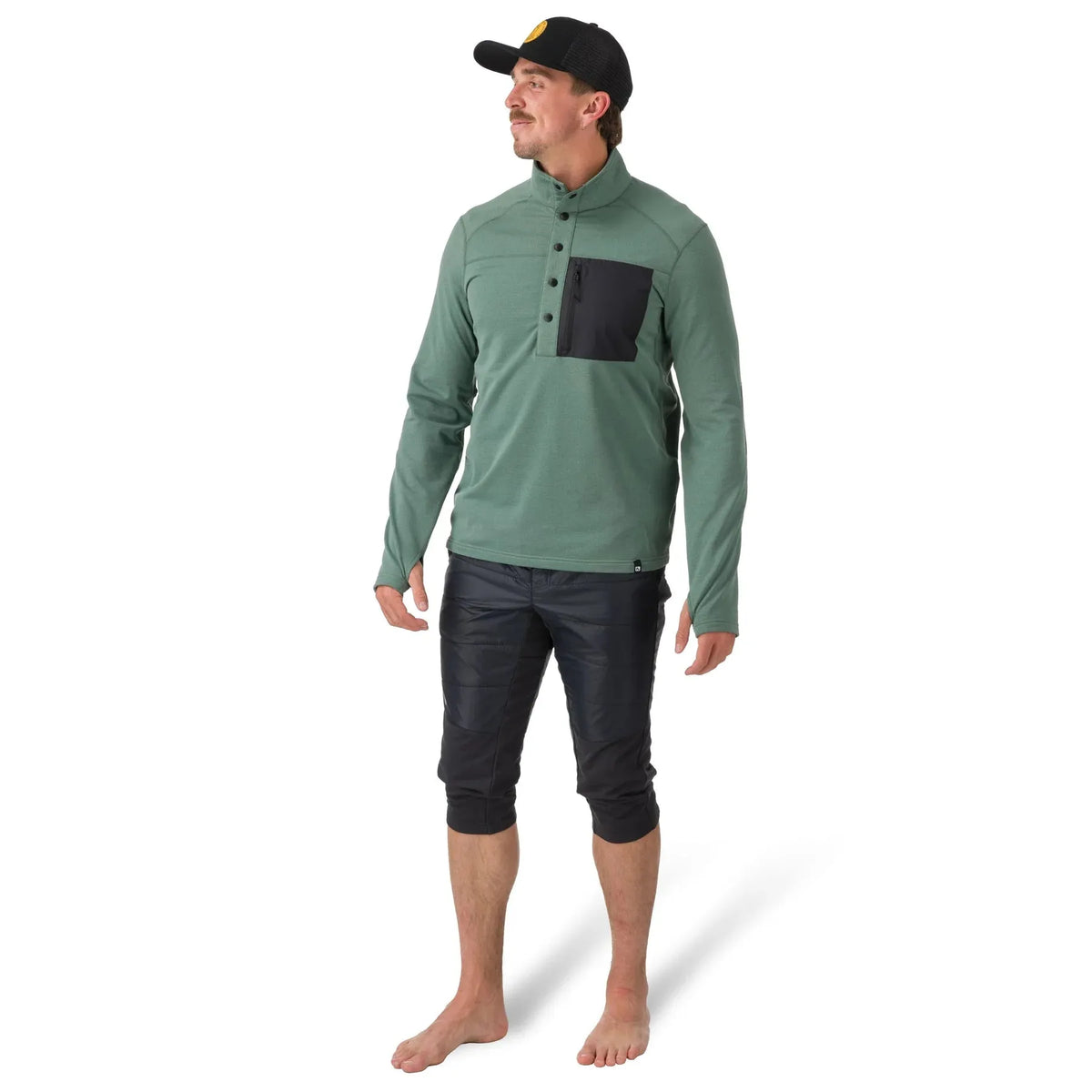FlyLow Men's Puffer 3/4 Pant-Killington Sports