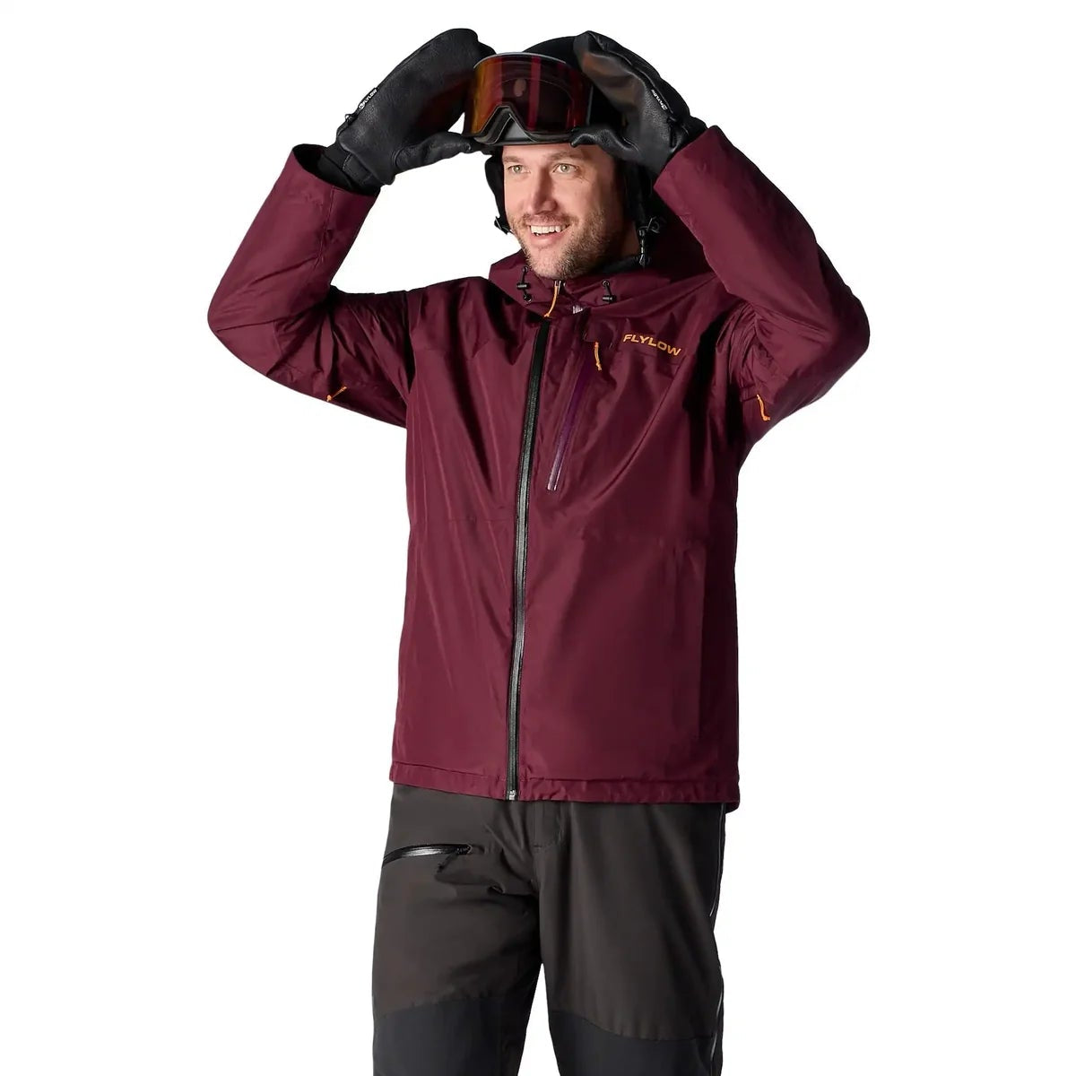 FlyLow Men's Vector Gore Jacket-Hearth-Killington Sports