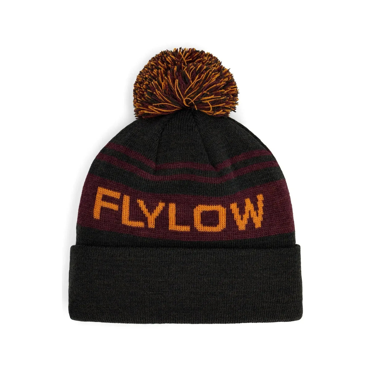 FlyLow OG Pom Beanie-Black/Blazed-Killington Sports