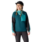 FlyLow Women's Delica Hoody-Teal/Ponderosa Pine/Black-Killington Sports