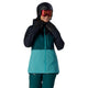FlyLow Women's Lucy Jacket-Black/Ponderosa Pine/Teal-Killington Sports