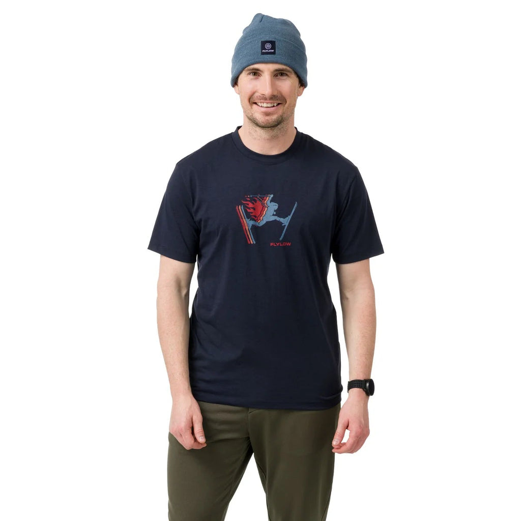 Flylow Men's Flame Daffy Tee-Abyss-Killington Sports