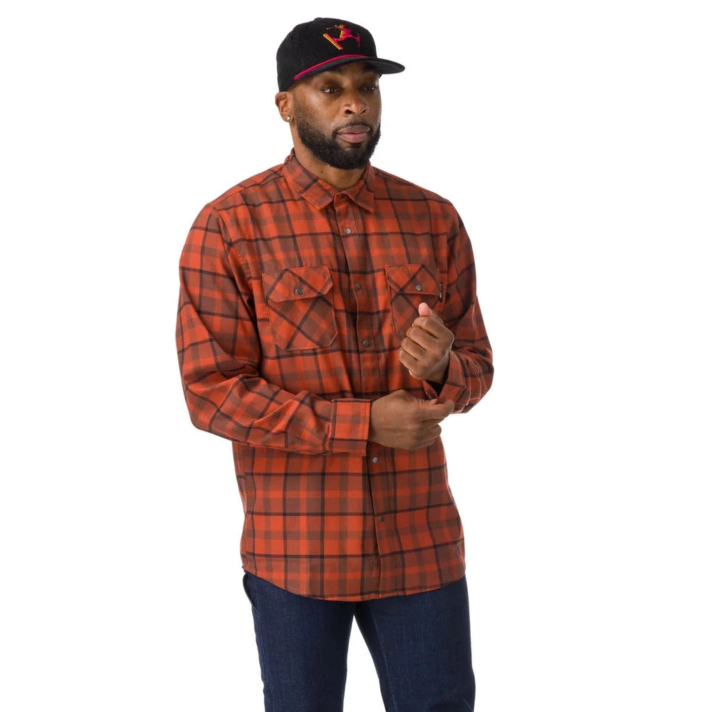 Flylow Men's Handlebar Tech Flannel-Sedona-Killington Sports