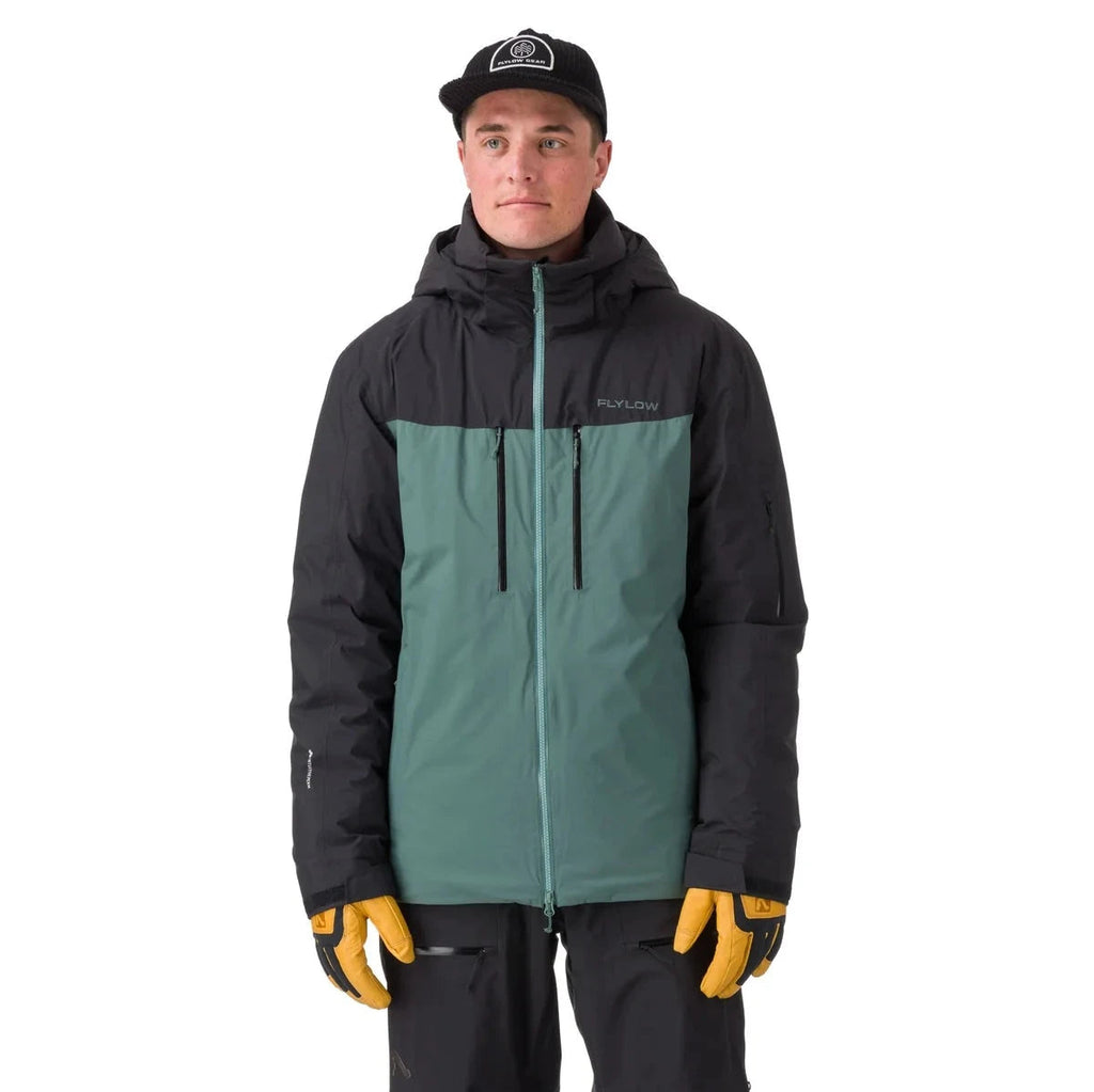 Flylow Men's Iceman Coat-Grove/Black-Killington Sports