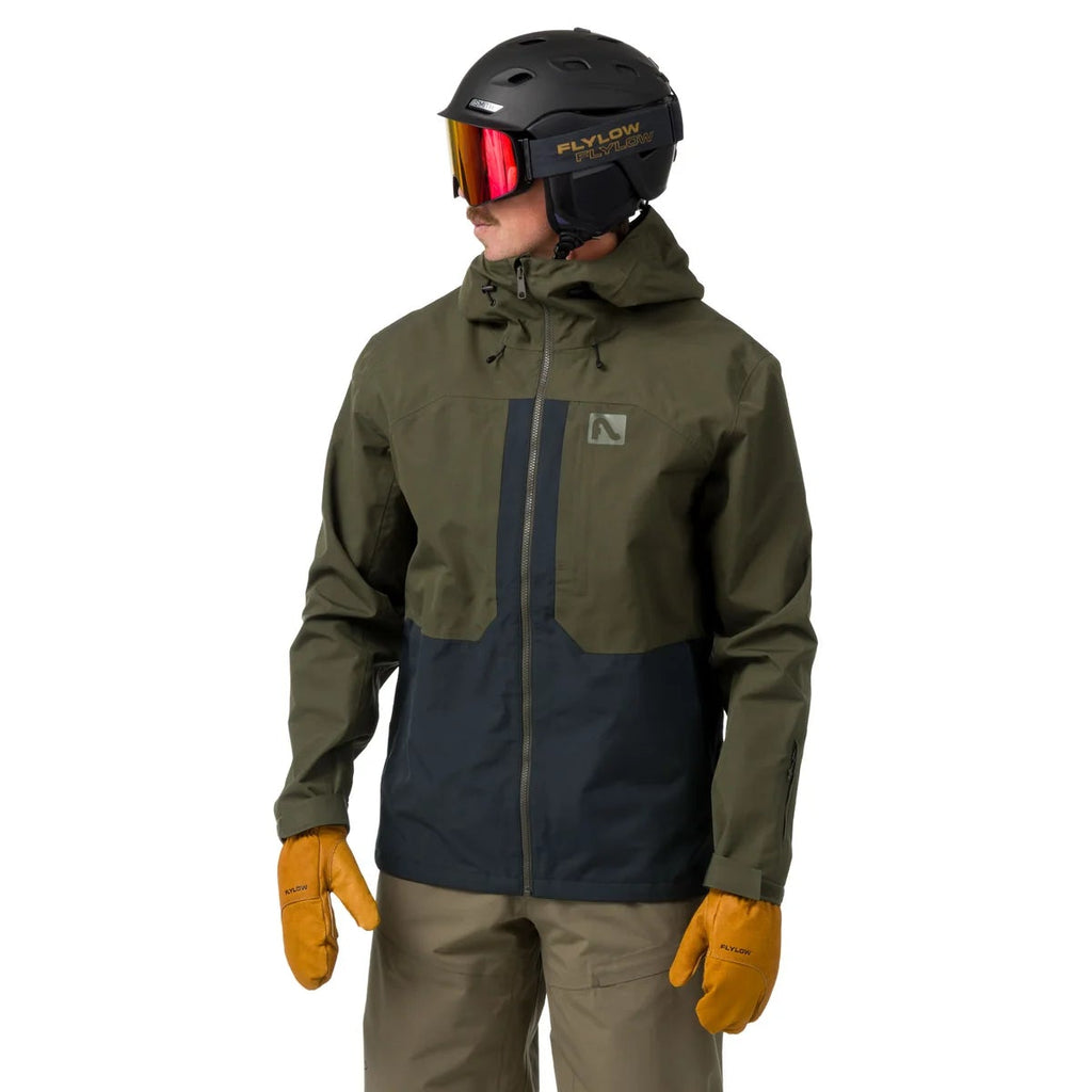 Flylow Men's Knight Jacket-Evergreen/Black-Killington Sports