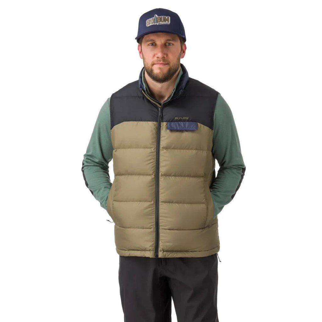 Flylow Men's Larry Vest-Capers/Black-Killington Sports