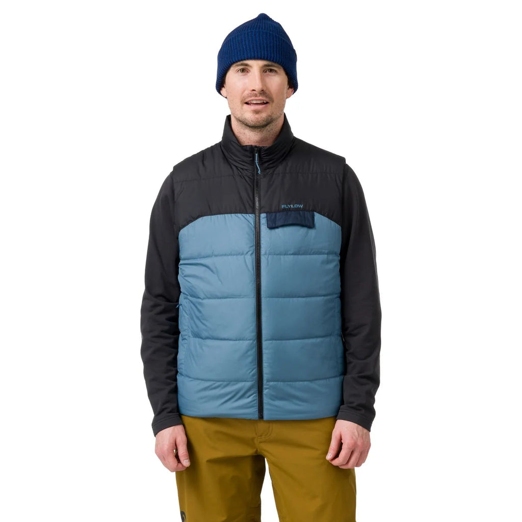 Flylow Men's Larry Vest-Ocean/Black-Killington Sports