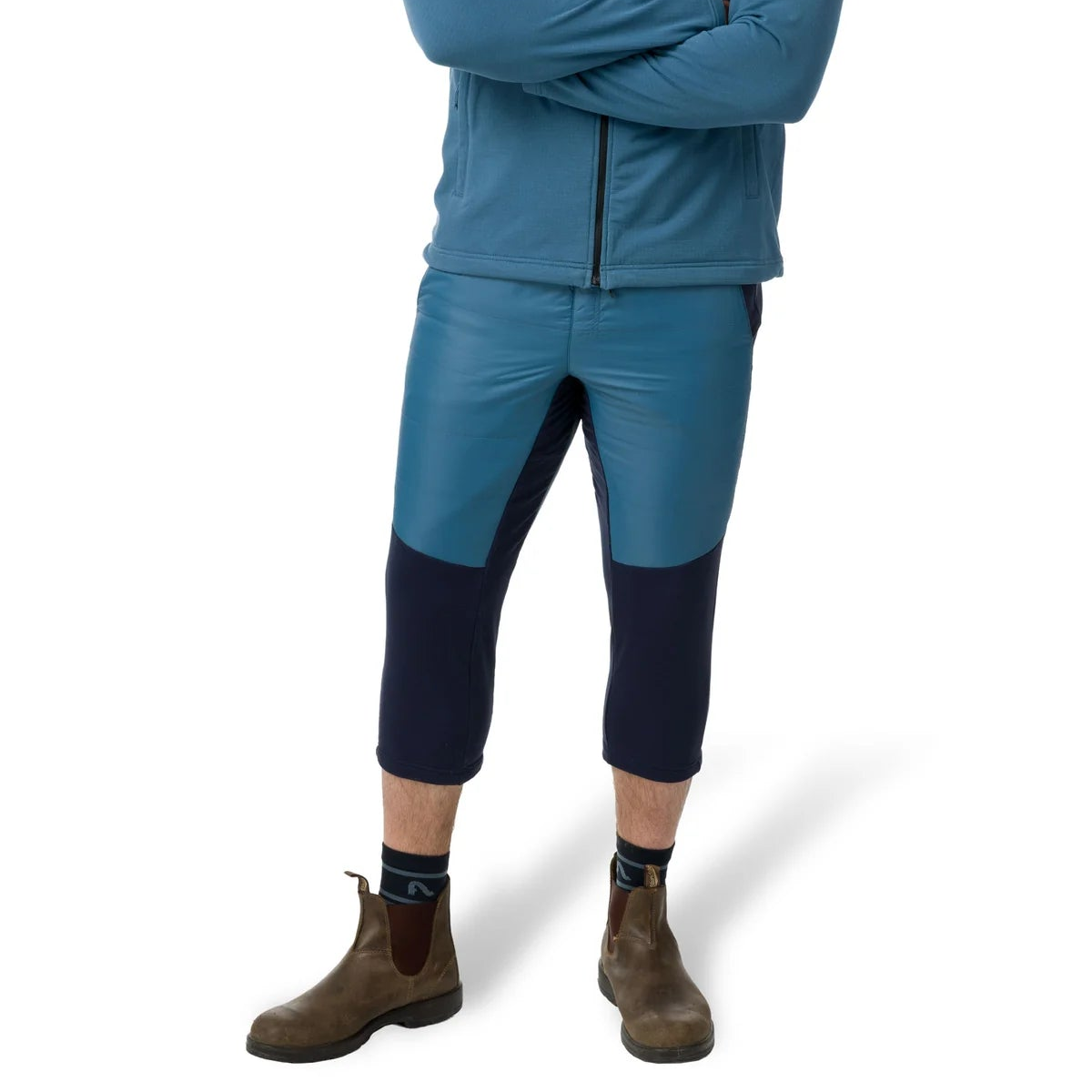 Flylow Men's Puffer 3/4 Pant-Ocean/Abyss-Killington Sports