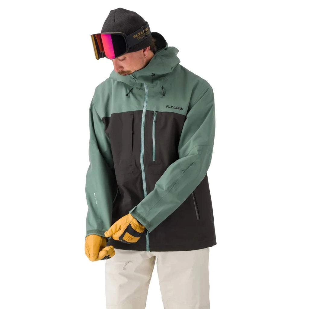 Flylow Men's Quantum Pro Jacket-Black/Grove-Killington Sports