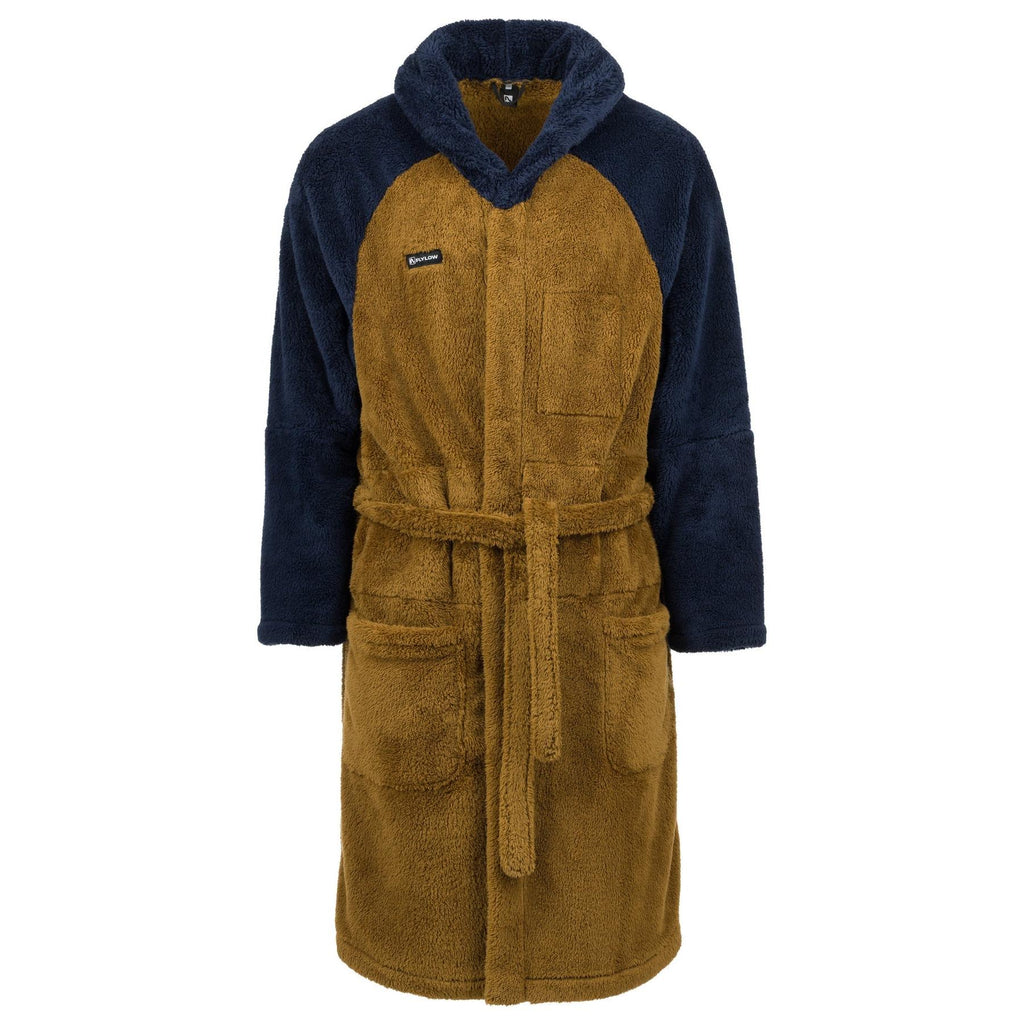 Flylow Men's Wolfie Robe-Abyss/Rye-Killington Sports