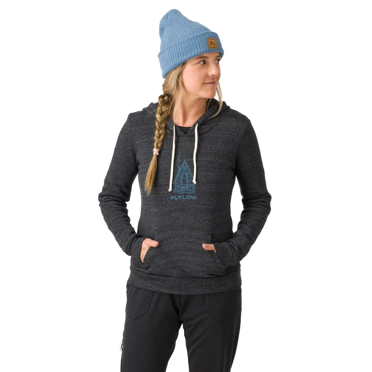 Flylow Women's Cabin Hoody-Black-Killington Sports